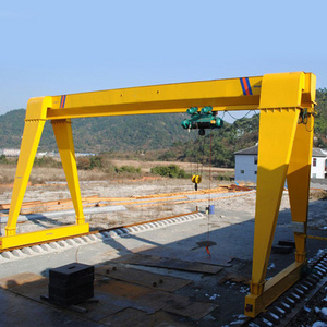 Rubber Tyred Container Gantry Crane Rail Track Explosion-proof Gantry Crane 20t