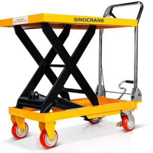 Hot Selling 1Ton 2Ton 4Ton Hydraulic Manual Roller Top Used Scissor Lift Table For Sale