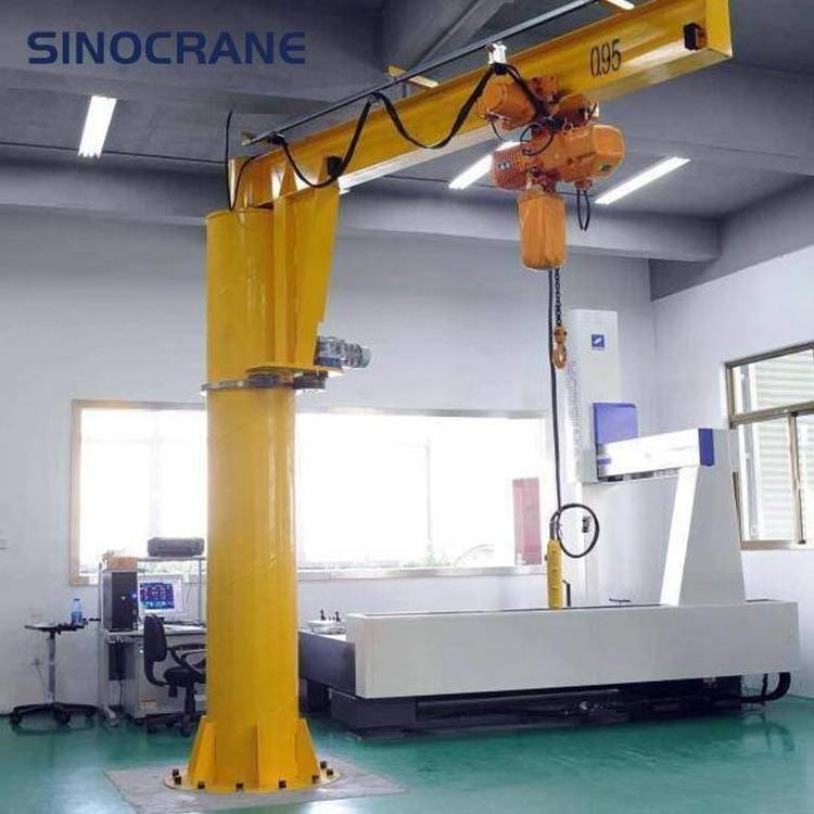 BZX Pillar Mounted Slewing Jib Crane Workshop Construction Used 1TON 3TON 5TON 7TON