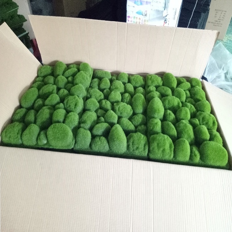 Artificial Stone Moss Wall For Decoration High Quality Foam Artificial Stone Moss Grass