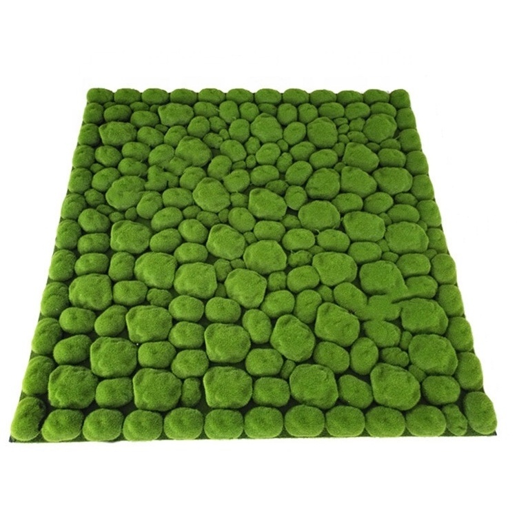 Artificial Stone Moss Wall For Decoration High Quality Foam Artificial Stone Moss Grass