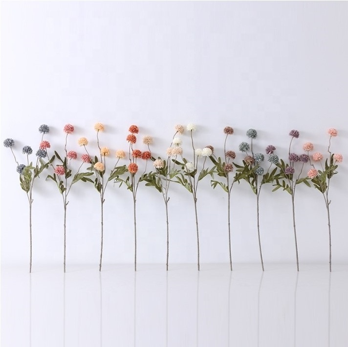 New Style Artificial Dandelion Flower Chrysanthemum Wedding Party Decoration