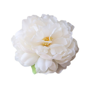 Artificial Silk Big Flowers Heads Decorative Peony Flower Heads for Wedding Home Wall Decor