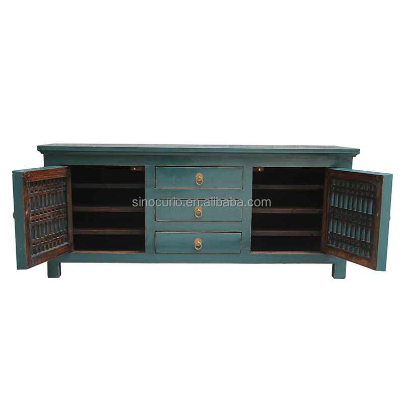 Chinese Antique Furniture Design Classic TV display wooden Cabinet