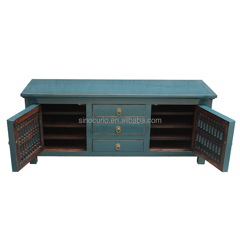 Chinese Antique Furniture Design Classic TV display wooden Cabinet