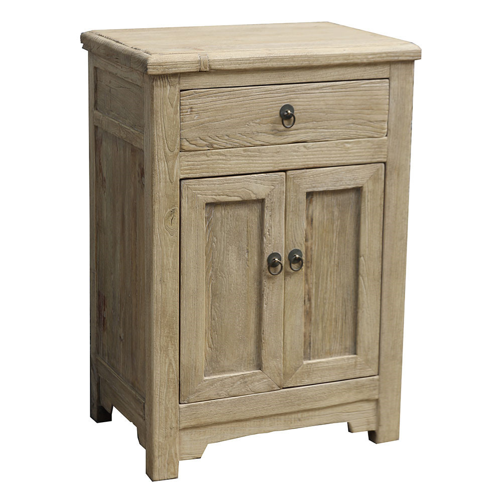 Chinese wholesale antique natural storage furniture recycled elm wood shoe cabinet