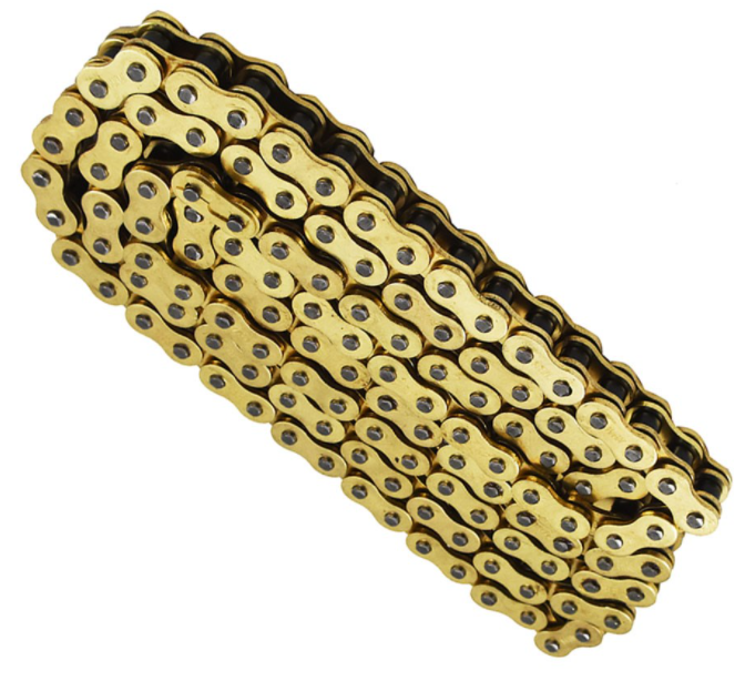 Good quality motorcycle o ring golden chain