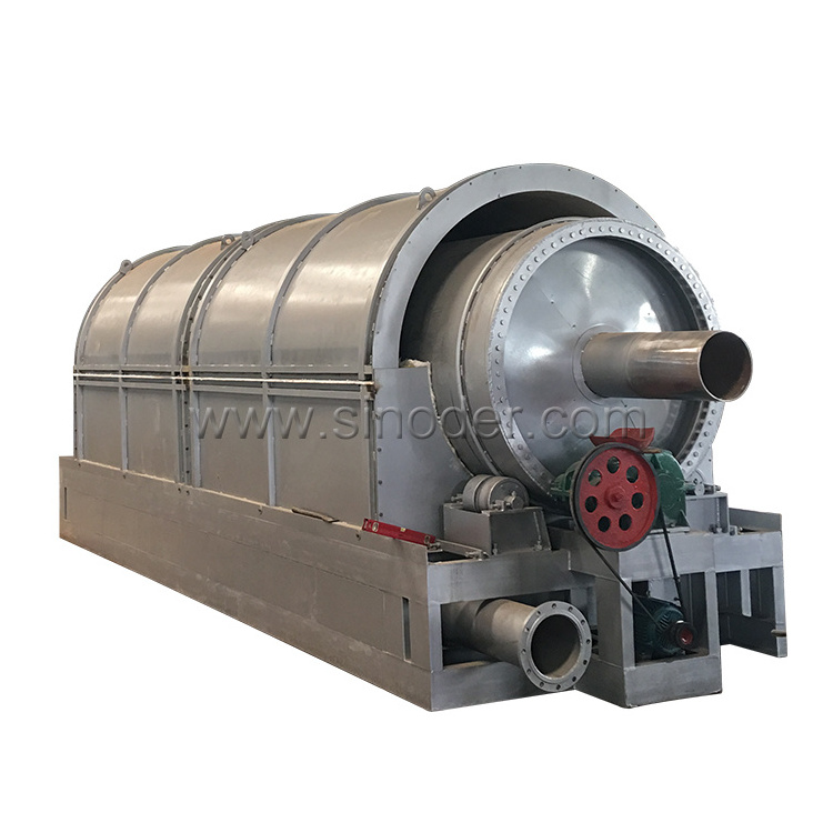 Waste Tire/Plastic Pyrolysis Machine 10 Tons Used Tyre Retreading Into Oil Equipmentwaste Tire/Plastic Pyrolysis Machine