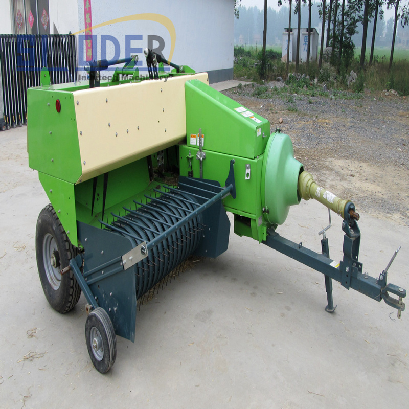 hay bale compactor corn  silage making machine Wheat straw baling machine