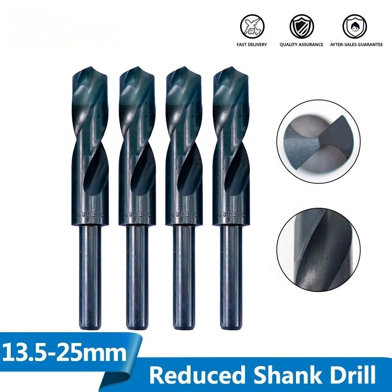 Customized Professional Class 1/2 Sliver Deming Shank HSS Twist Drill Bit for Metal Steel