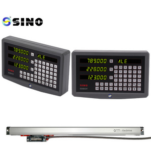 SINO High Accuracy Milling Machine 3 Axis DRO Kit Digital Readout with 3pcs 5u Linear Scale