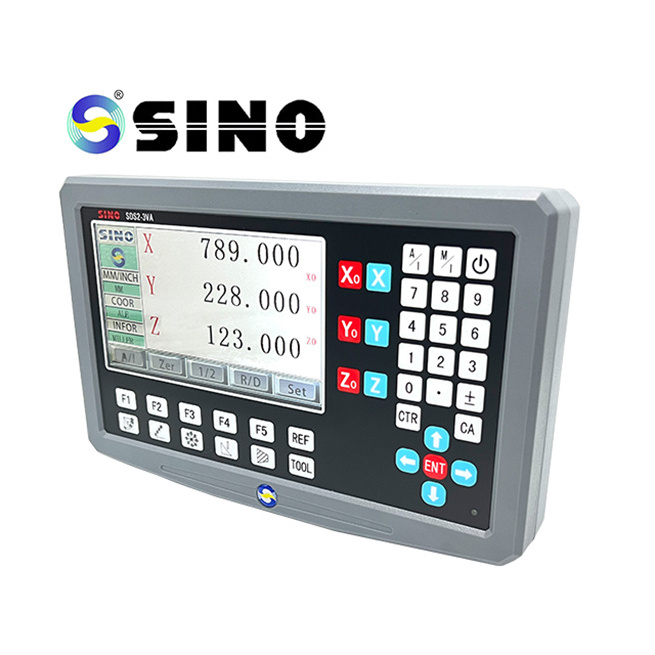 SINO SDS2-3VA professional LCD DRO 3 axis DRO digital readout meter for small milling machine