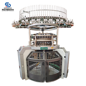 Single Device Computerized Pattern Knitting Machine Circular Knitting Machine