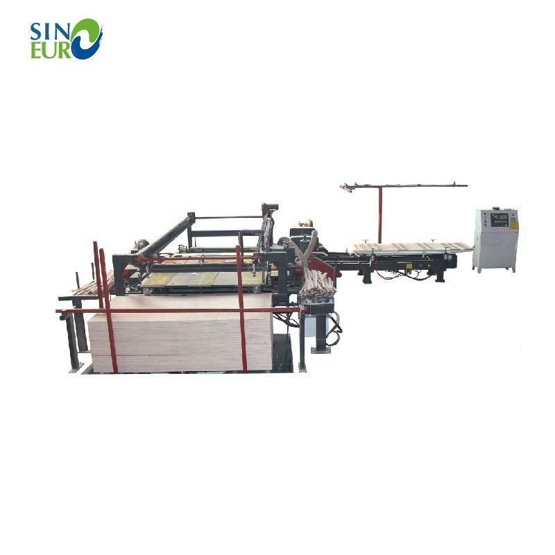 hot sale board cutting saw edge trimming machine plywood double sizer DD saw machine