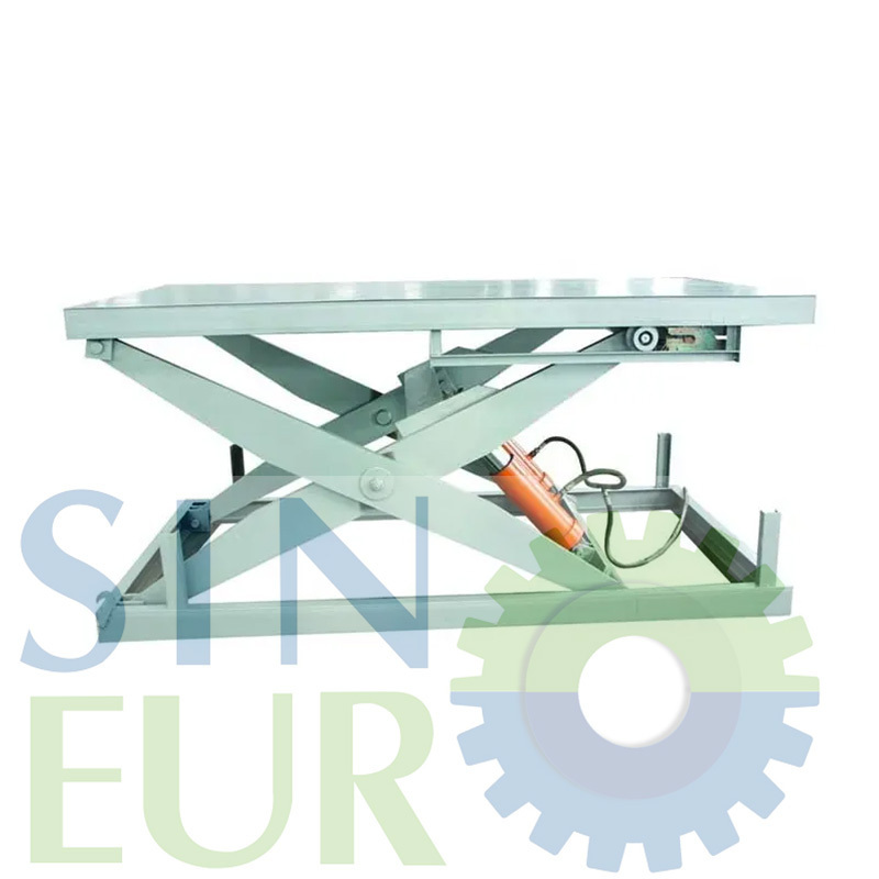 4 leg electric hydraulic vertical table lifting wood based panels mechanism