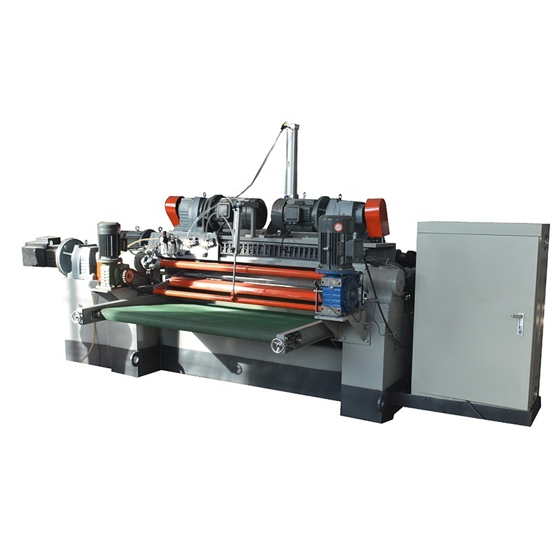 Veneer Peeling Machine in One Woodworking Wood All 40-80m/min 380V/415V 32-400mm Sinoeuro 0.5-4mm 6.5tons 7.5KW*2 1500mm 30.5kw