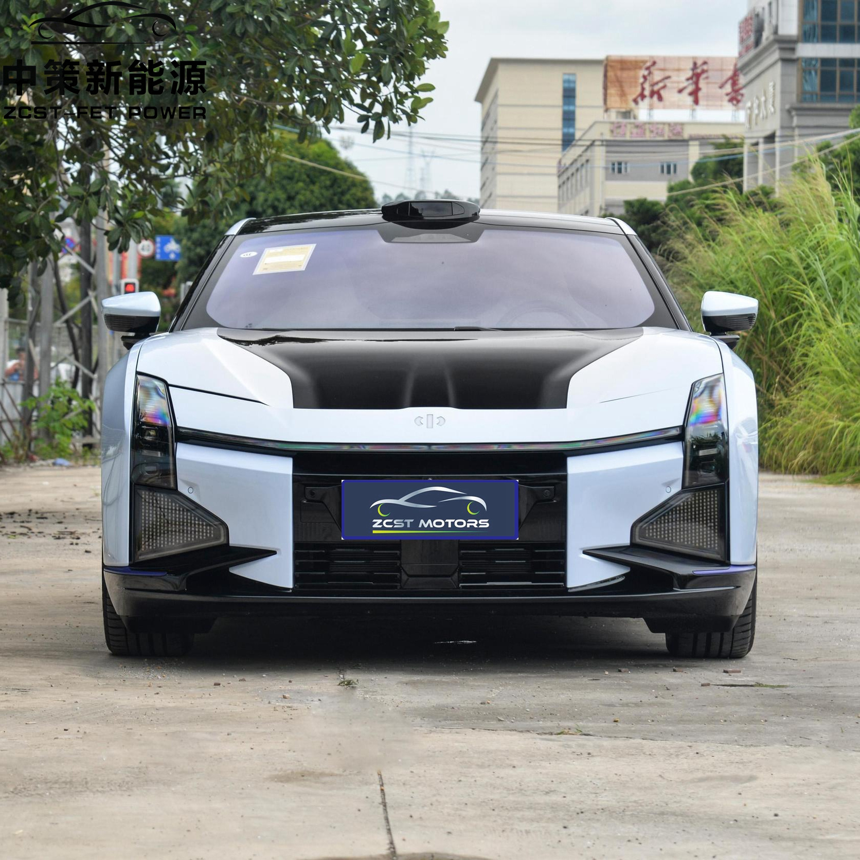 2023 Newly Ev Vehicle Gaohe Lithium Battery Left Hand Driver 3150 Brand Luxury Gaohe Hiphi Z X New Pure Electric Car for Adult