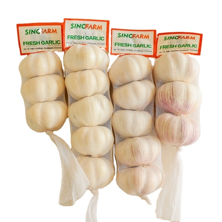 Sinofarm supply China fresh garlic for importers ajo blanco fresco de chino 10 kilos para colombia exportadores de china