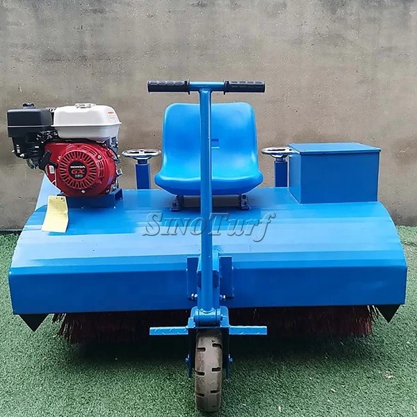 Petrol Driven Brushing Machine Sweeping Artificial Grass Tool Maintenance Equipment For Synthetic Turf