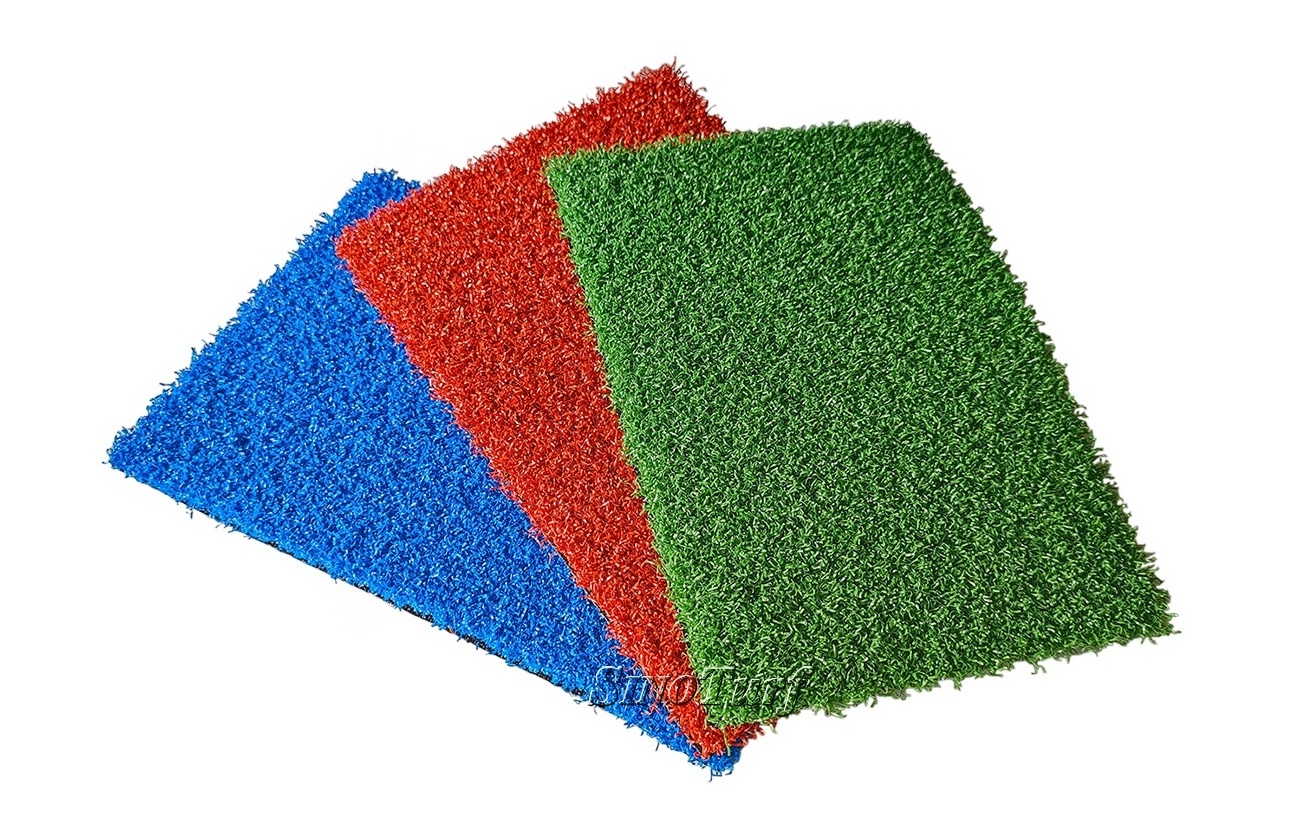 Blue Pink Black Padel Tennis Grass Artificial Turf Grass