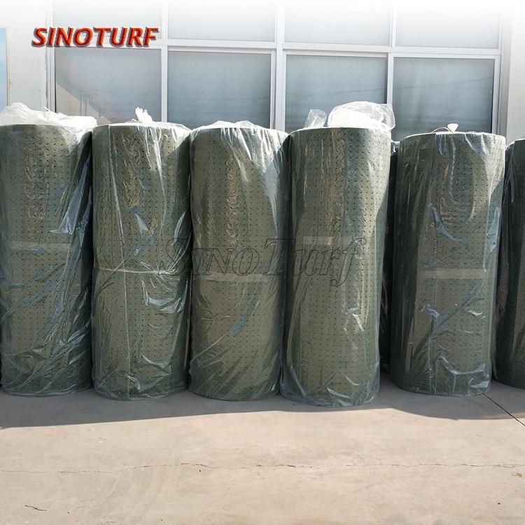 SHOCK PAD for Sports artificial grass field,  Football Synthetic turf