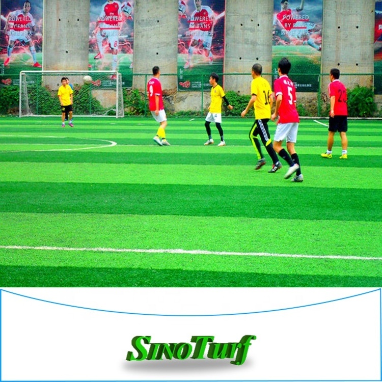 Professional Football Artificial Turf Synthetic Grass / Grama Sintetico For Soccer Futbol