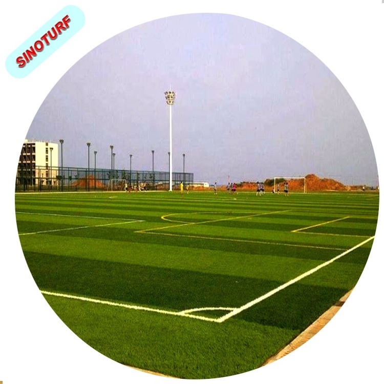 55mm, 60mm Football Turf Field Carpet Artificial Synthetic Grass