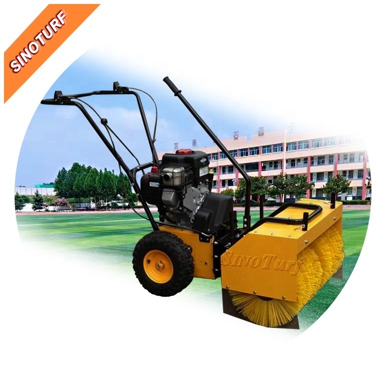 Installation And Maintain Synthetic Grass Turf Sweeper With 80cm Brush Width