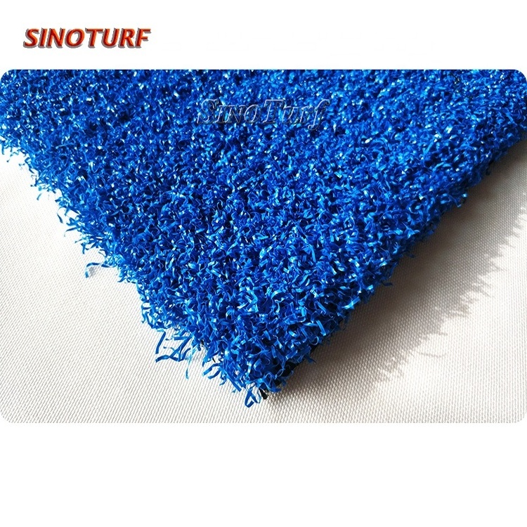 15mm Blue Basketball / Hockey / Cricket Artificial Fake Grass