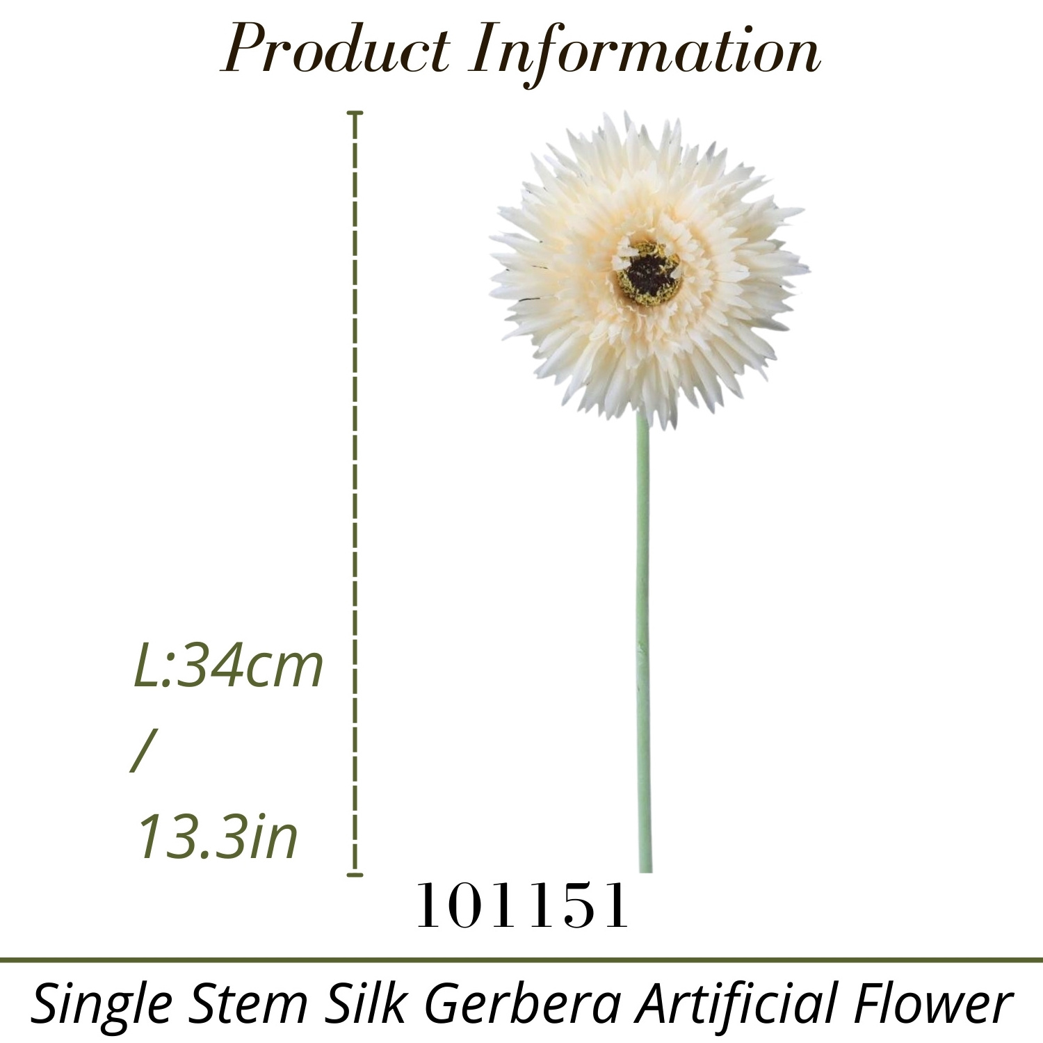 Faux Gerbera Daisy Spray Artificial Flowers Single Stem Silk Gerbera Artificial Flower for Home Living Room Wedding Decor