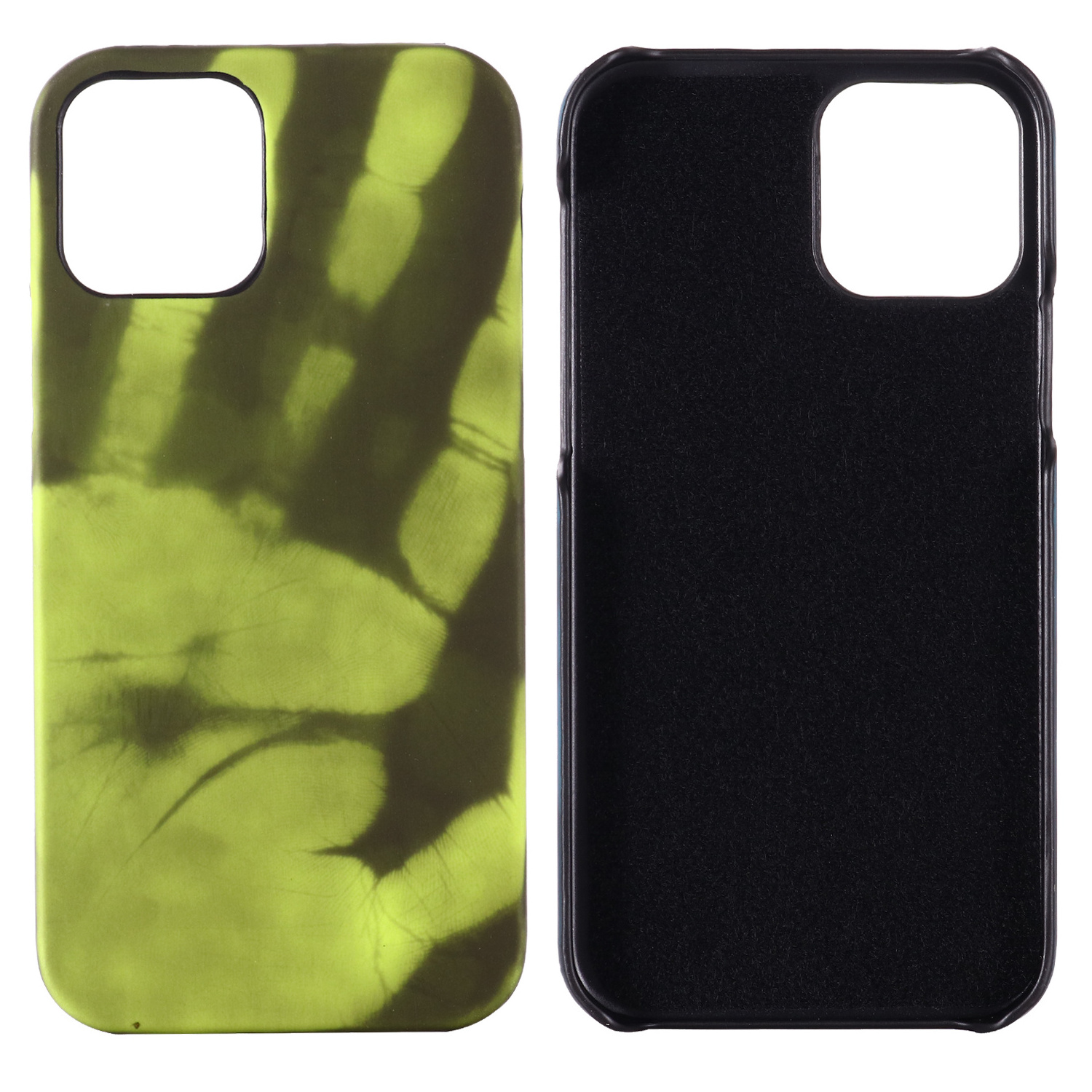 Hot Sales Creative Color Changing Temperature Heat Sensor Induction Thermal Phone Case For IPhone