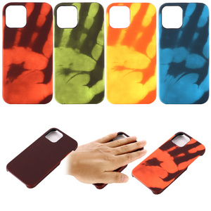 Hot Sales Creative Color Changing Temperature Heat Sensor Induction Thermal Phone Case For IPhone