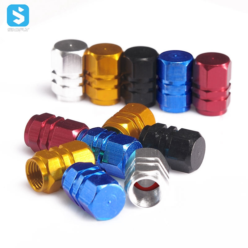 Aluminum Car Tire Valve Cap Stem Cap