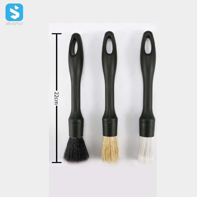 Soft Car Brush Set Soft car detailing brush Auto wheel brushes 3pcs Car Wash Auto Cleaning