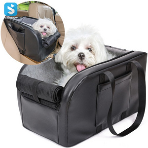 Car pet carrier dog seat cat travel pet car safety armrest booster seat pet