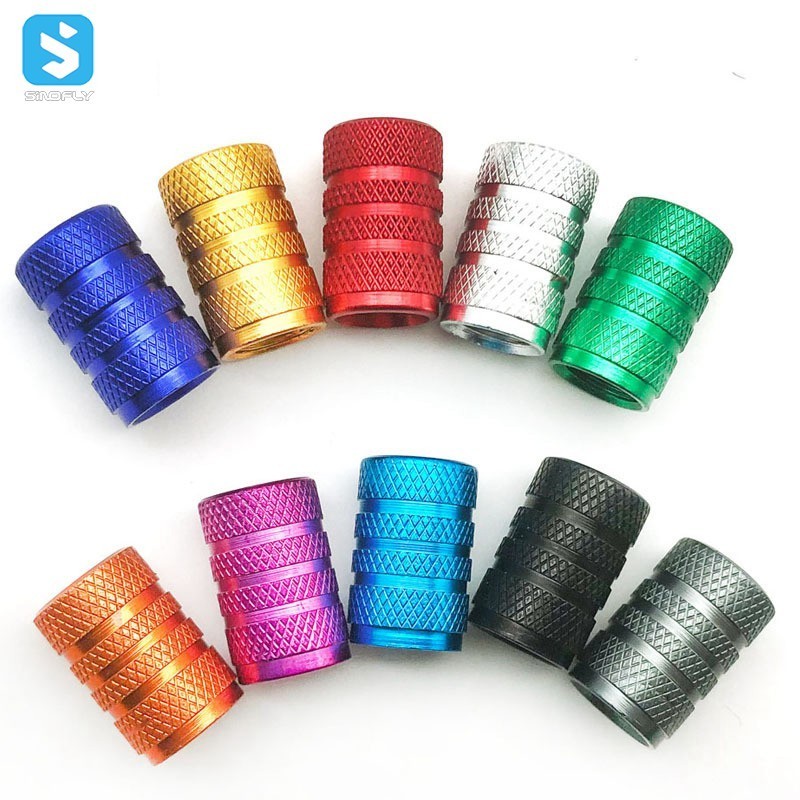 Aluminum car tire accessories Car tyre valve cap