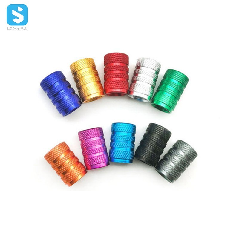 Aluminum car tire accessories Car tyre valve cap