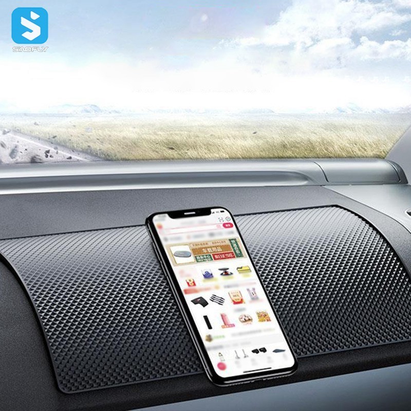 Auto Interior Silicone Phone Pad Glasses Sticky Decoration Gel Pads Anti Slip Car Inside Dashboard Sticky Mat