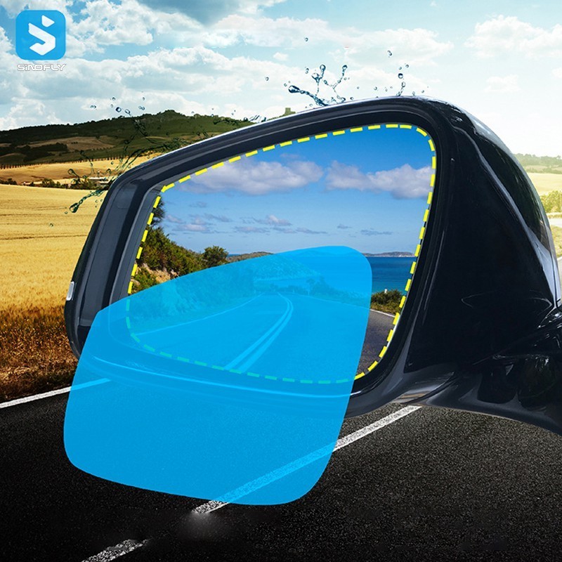 Car Back Side Mirror Stickers Film Anti Rain Car Anti Fog Water Film