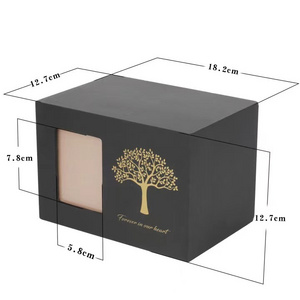 Wholesale Biodegradable Pet Urns Dog Ashes Box Wooden Pet Cremation Urn For Human Ashs Cat Ashs