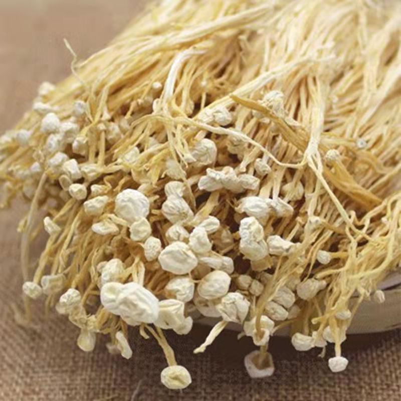 Wholesale high quality dried needle mushroom enoki mushroom price