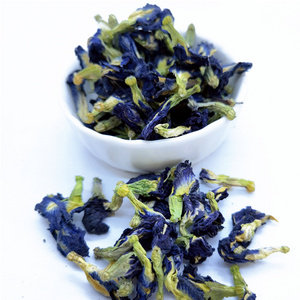 Die Dou Hua Customized China Organic Natural Dry Blue Butterfly Pea Flower Tea Price Dried Butterfly Pea Flower