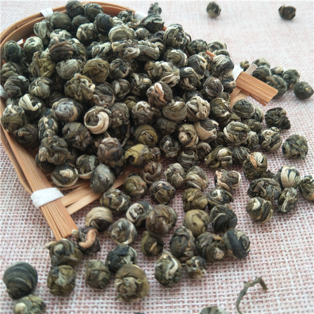 Mo Li Long Zhu Standard Superior Chinese Leaves Tea Jasmine Pearl Scented Ball Tea