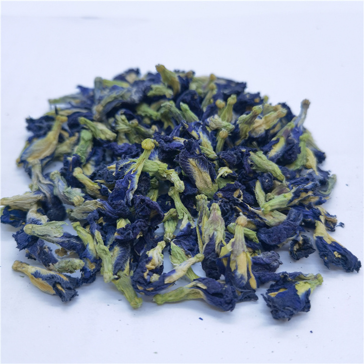 Die dou hua Wholesale Dried Chinese Herb Organic Blue Butterfly Pea Flower Tea