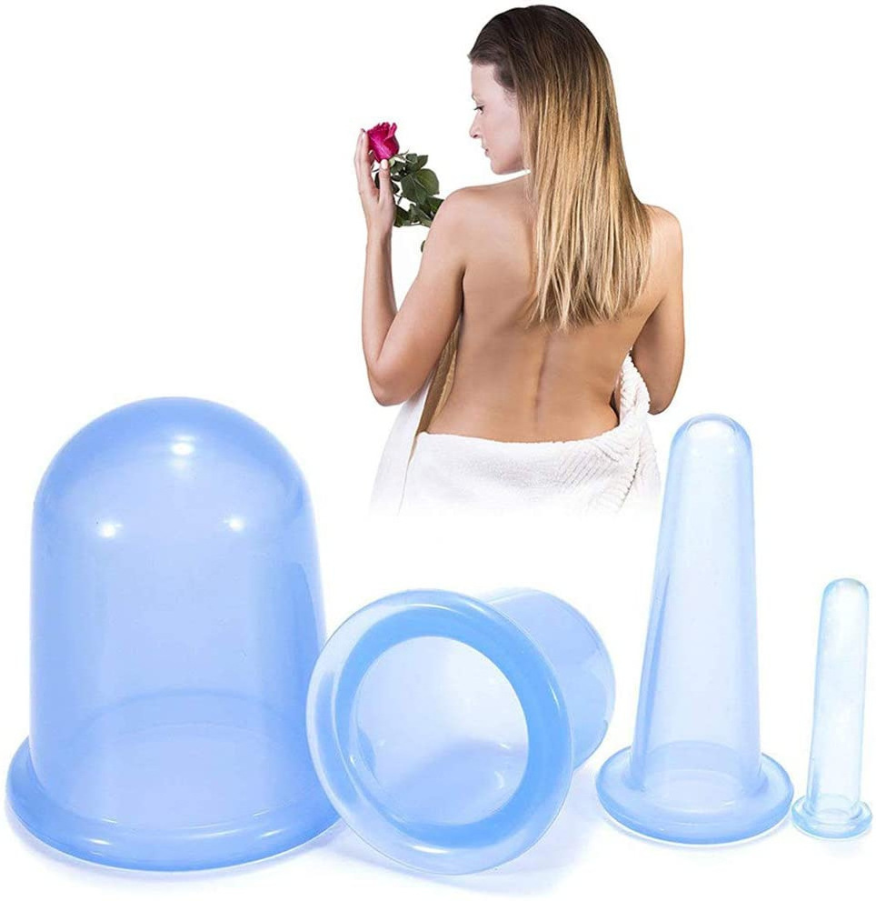 Chinese Massager Cupping Therapy Vacuum Suction silicone cupping cups set