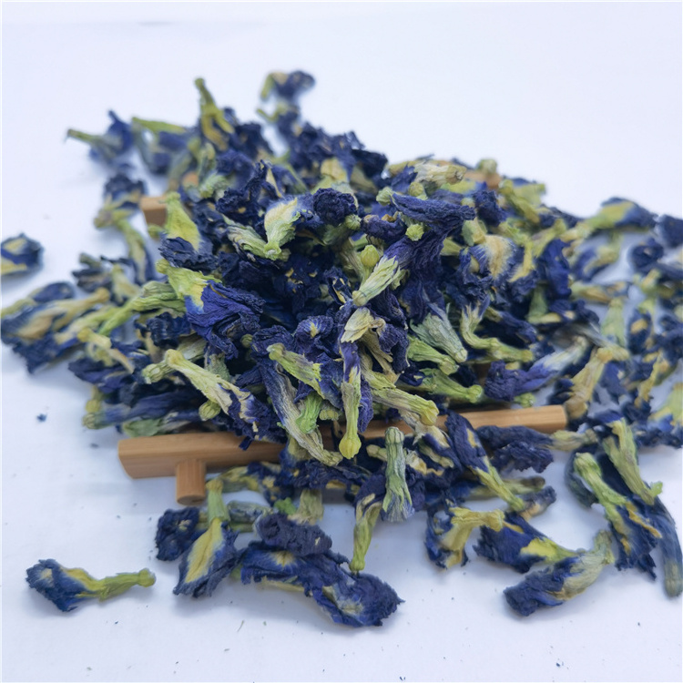 Die dou hua Wholesale Dried Chinese Herb Organic Blue Butterfly Pea Flower Tea