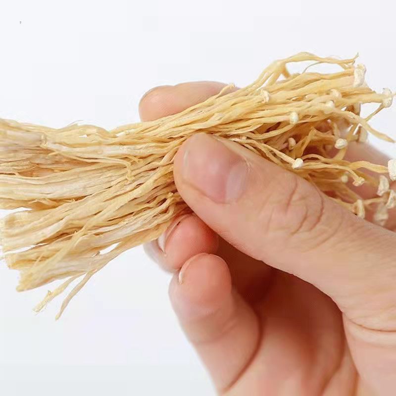 Wholesale high quality dried needle mushroom enoki mushroom price