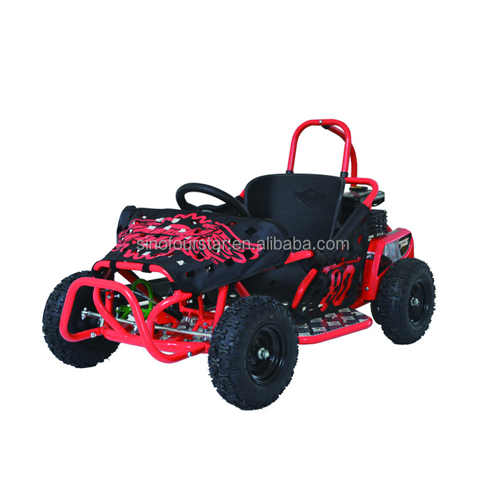 High Quality Single Persons Gas Pedal Go-Karts Amusement Park Racing Buggy For Adult