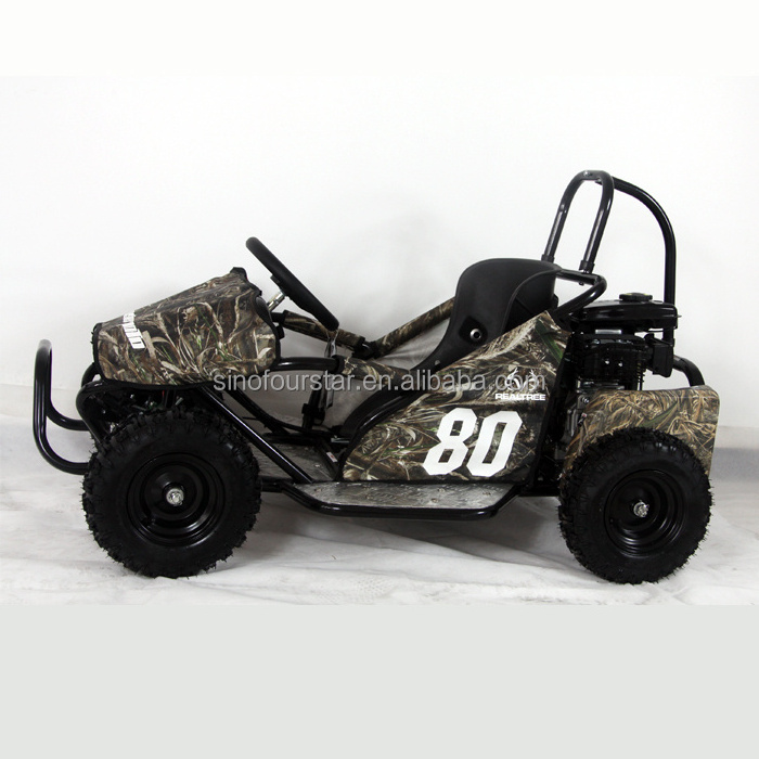 High Quality Single Persons Gas Pedal Go-Karts Amusement Park Racing Buggy For Adult