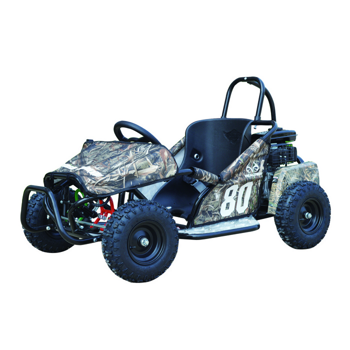 Promotional Kids Off Road 80cc Mini Petrol Powerful Ride On Go Kart Buggy Child Play Go Kart